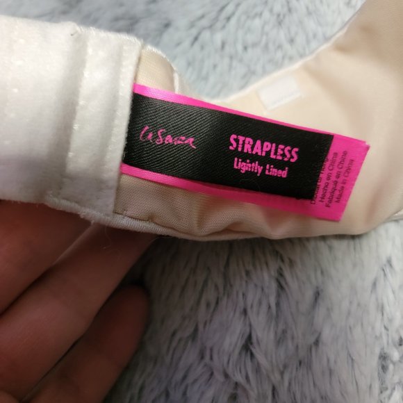 Lasenza Strapless Lightly Lined Bra 38D - Picture 3 of 4